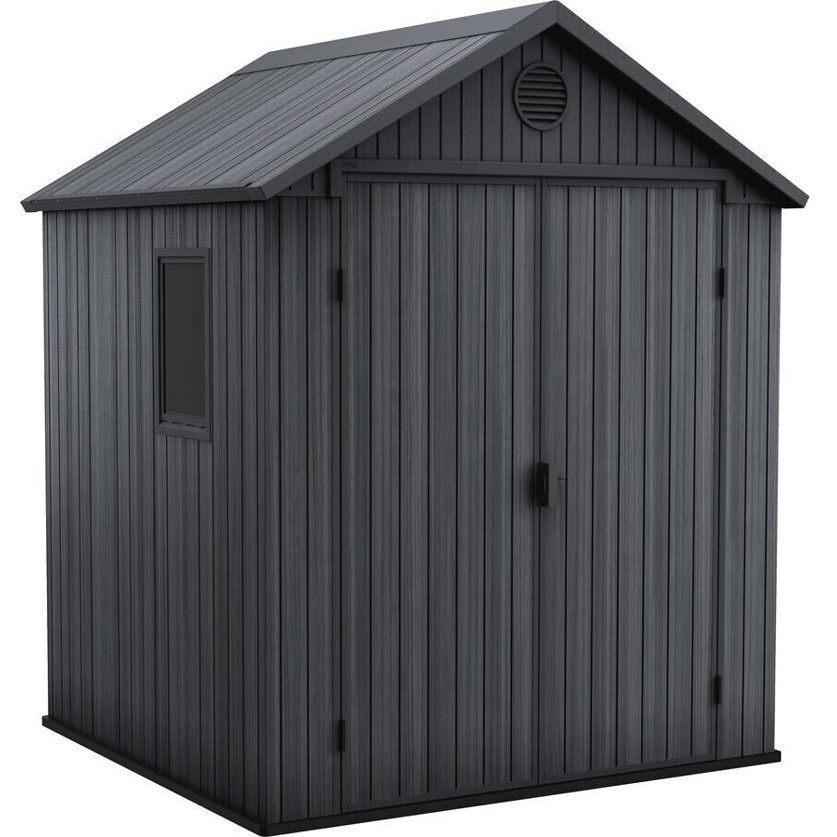 Keter Darwin Gartenhaus 6x6 - Praktisches Gerätehaus für Ihren Garten