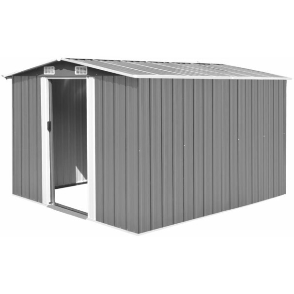 vidaXL Geräteschuppen 257x298 cm - Robuster und geräumiger Garten-Lagerraum (143341)