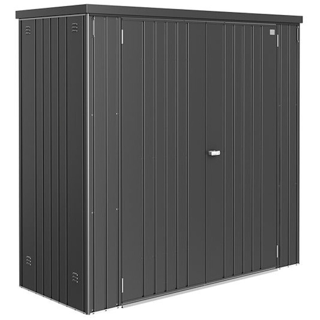 Biohort Geräteschrank 191 x 83 cm - Größe 190 - Dunkelgrau Metallic (31060)