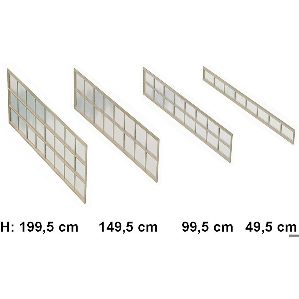 Ximax Seitenwand für Portoforte und Linea - Mattbraun - 491,2 cm x 149,5 cm