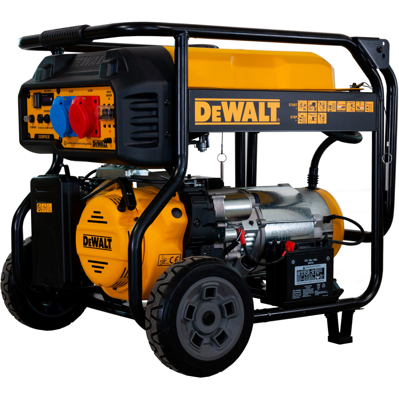 DeWalt DXGNP853E Gasbetriebener Generator - Leistungsstark und Zuverlässig