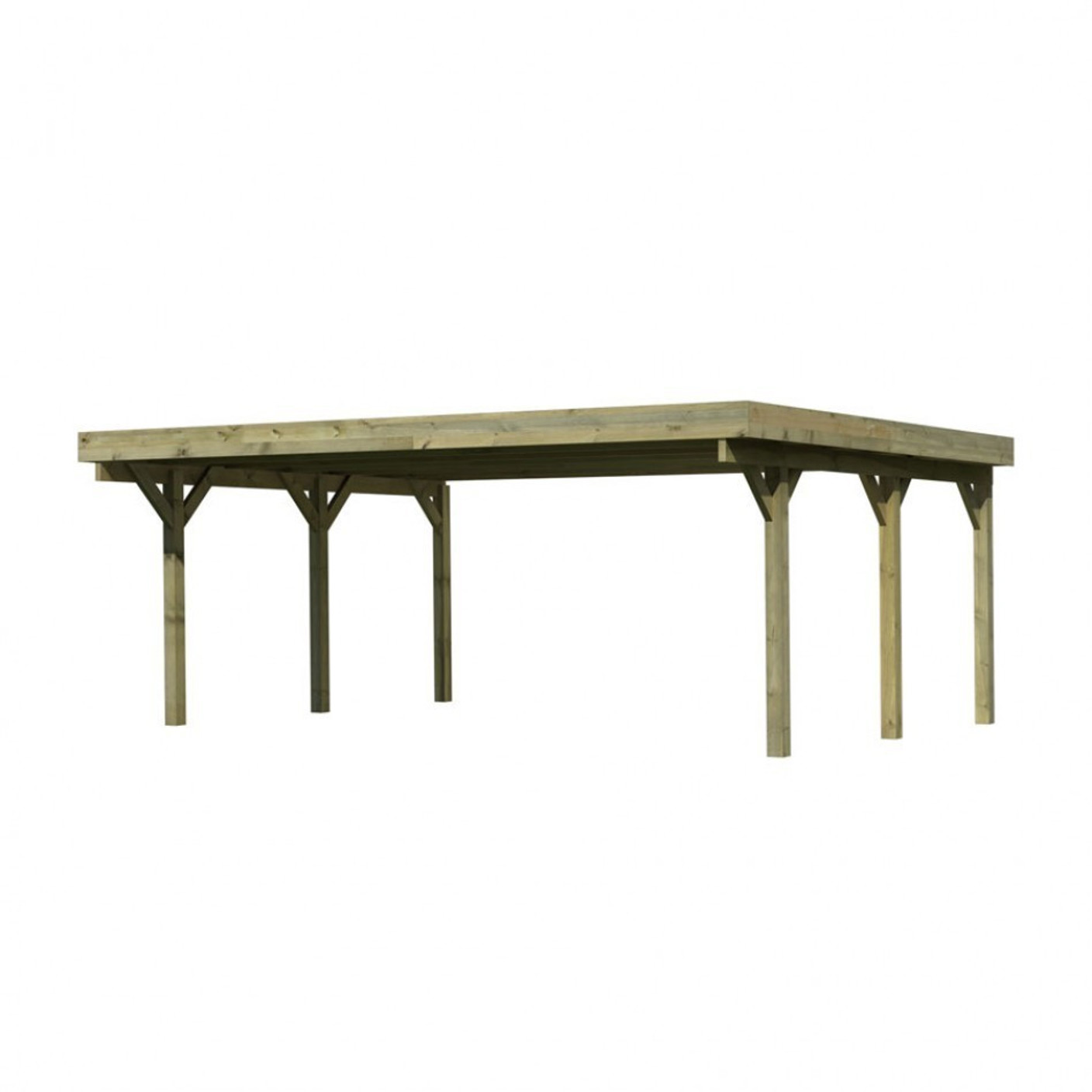 Karibu Classic Carport – Schutz und Stil für Ihr Fahrzeug