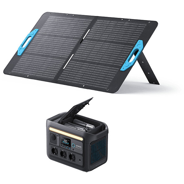 Anker C800X Powerstation mit 100W Solarpanel