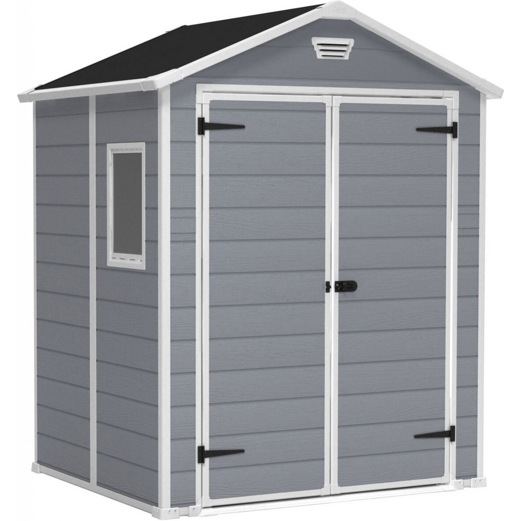 Keter Manor 65 DD Gartenhaus - 6x5 Fuß (185 x 152 cm)