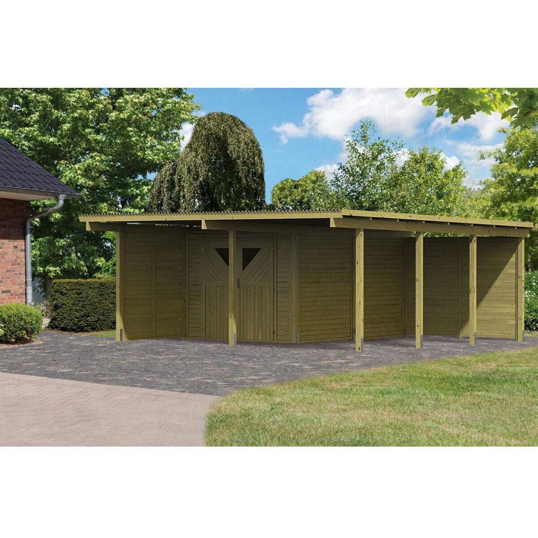 Karibu Eco 2 B Carport - Modell 73096