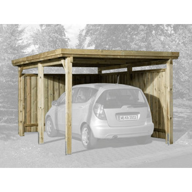 Weka Optima Carport 322 x 512 cm