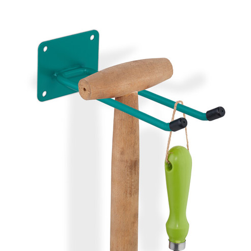 Grüner Gerätehalter für Gartengeräte - Modell 10046981