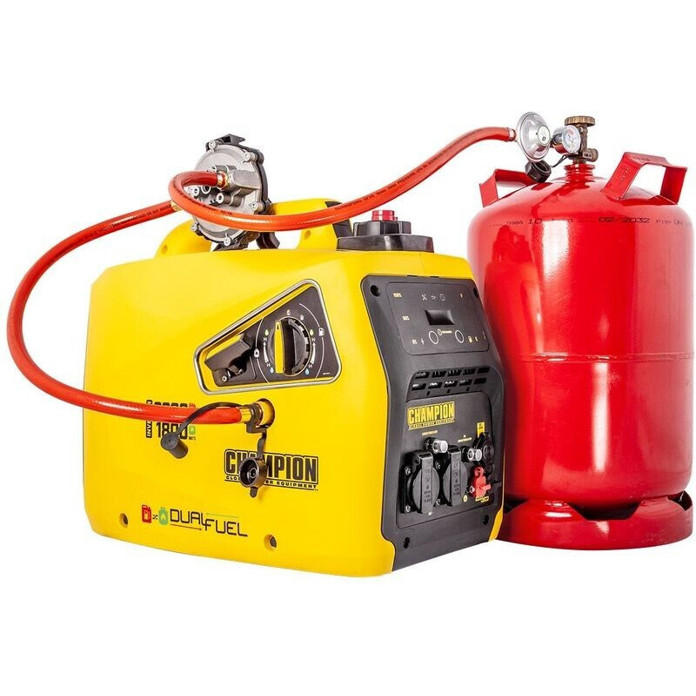 Champion 2000W Dual Fuel Generator (82001i-E-DF-EU)