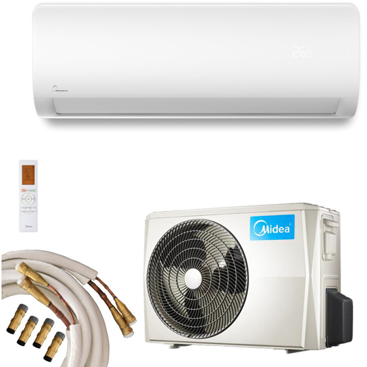 Midea Xtreme Save Pro 09 - 2,6 kW Quick-Connect Klimaanlage (MSAGAU-09HRFN8-ME-Set-QC)