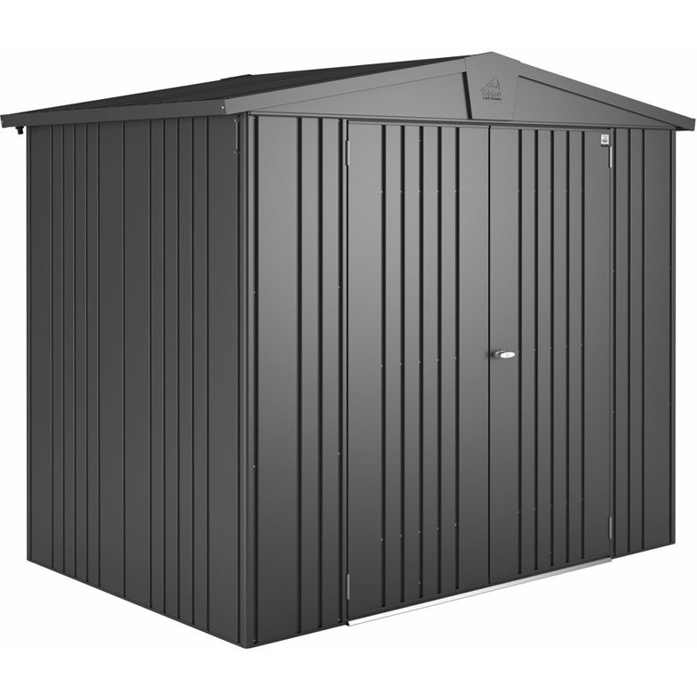 Biohort Europa Gartenhaus Größe 3 - 244 x 156 cm - Dunkelgrau
