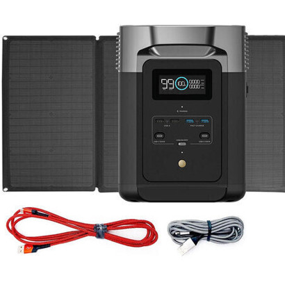 EcoFlow Delta 2 Powerstation mit 1x 160W Solarpanel