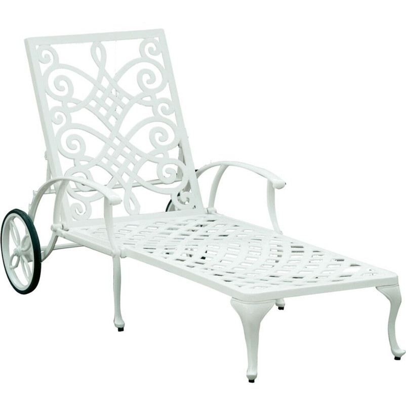 Inko Nexus Aluminium Rollliege - Elegante Gartenliege für Entspannung im Freien