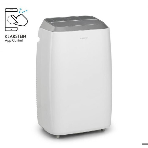 Klarstein Iceblock Prosmart 12 - Leistungstarke 12.000 BTU Klimaanlage in Weiß