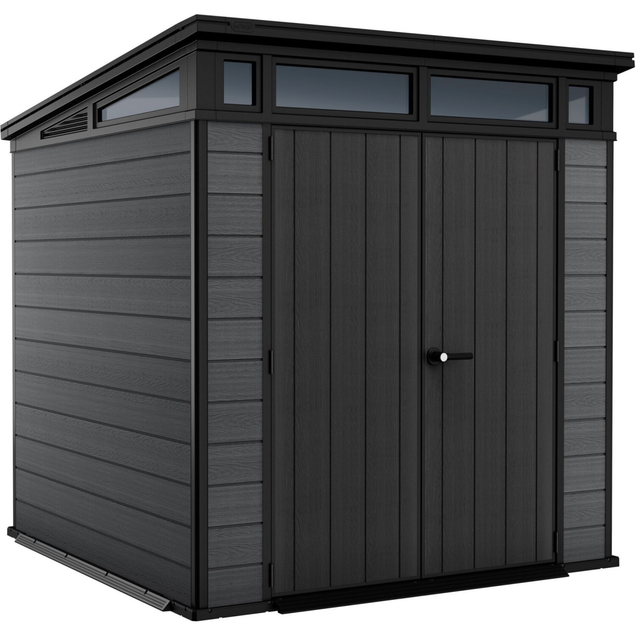 Keter Cortina Gartenhaus 7x7 (255044) - Stilvoller und Robuster Lagerraum
