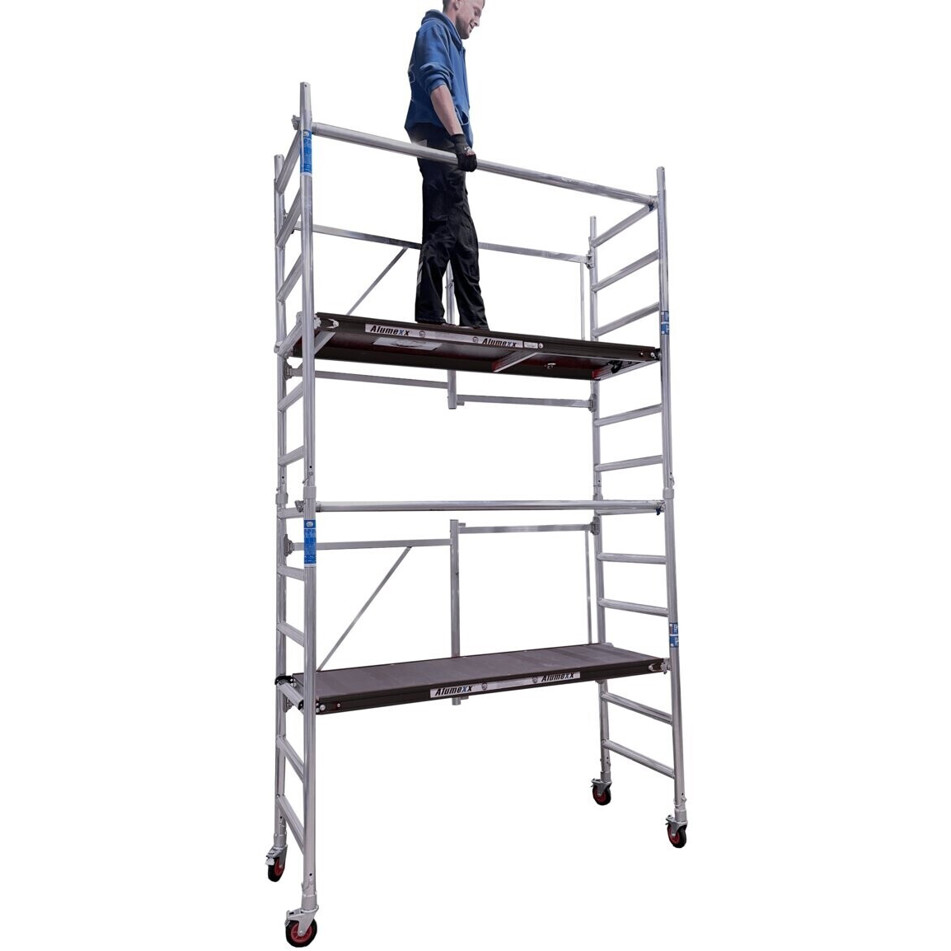 Alumexx Black-Line Baugerüst 4,7 m - Robust und Vielseitig