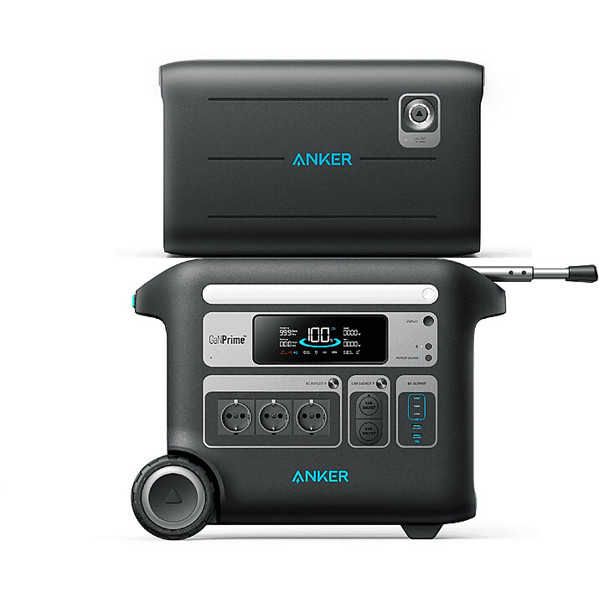 Anker Solix F2000 767 PowerHouse mit BP2600 Akku - Tragbare Powerstation
